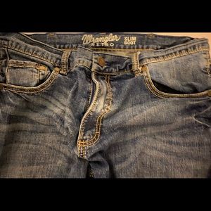 Wrangler retro slim boot jeans 34 x 34 new condition